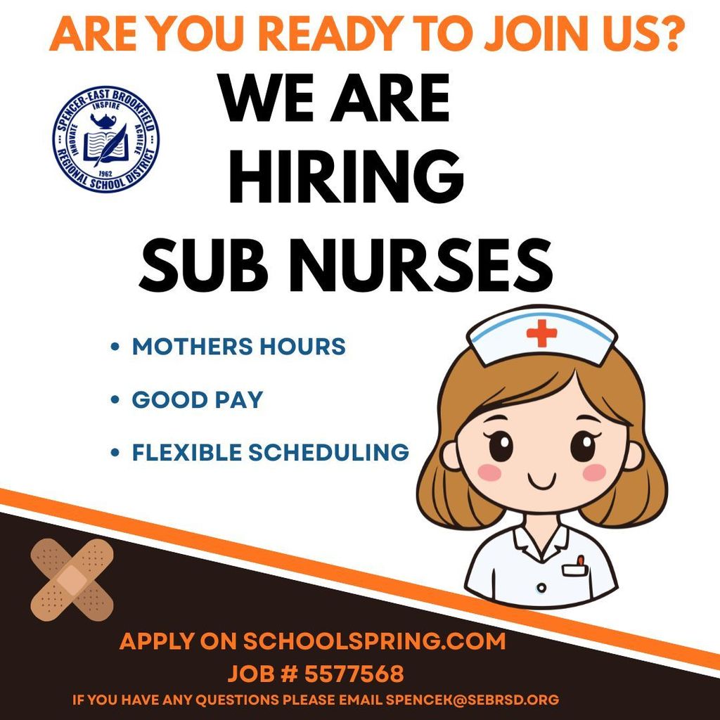 Come join us be a substitute nurse