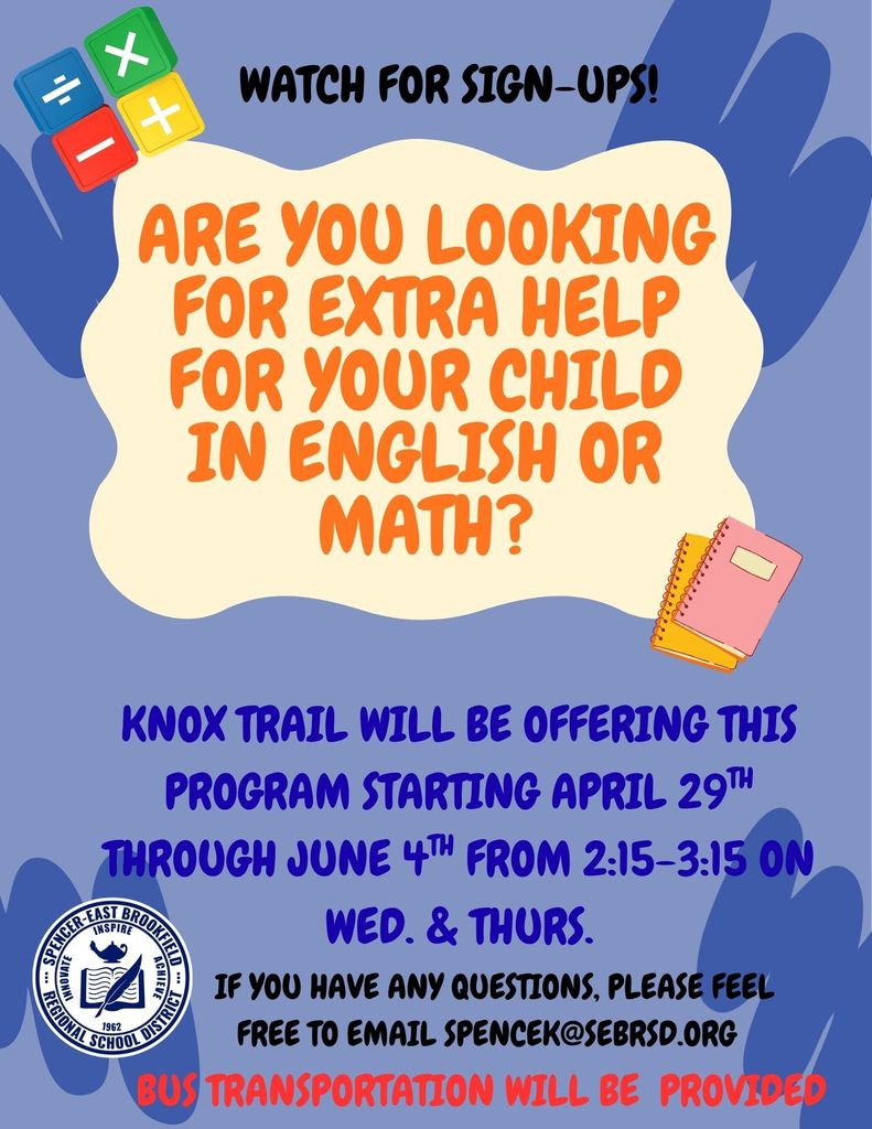 Are you looking for extra help for your child? 