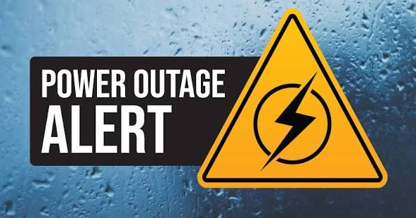 power outage at co & DPHS 