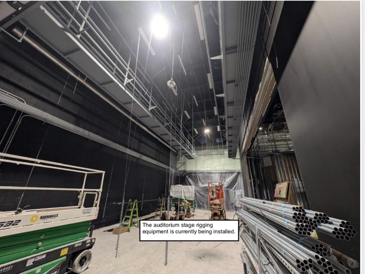Message David Prouty High School Building Project Update #242: Construction progr photos of site landscaping, roofing gutters, interior finishes! @ChooseSEBRSD @MASCSchoolComm @MASchoolsK12 @Mass_SBA
