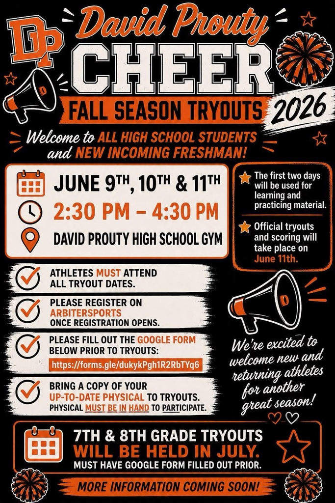DPHS tryouts 2026