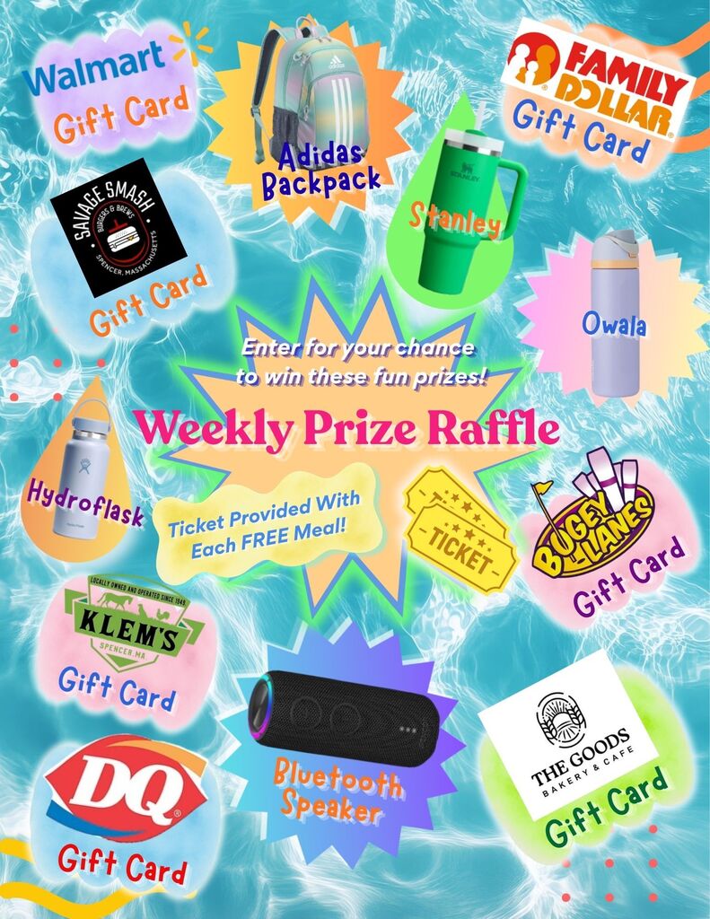 Weekly prizes
