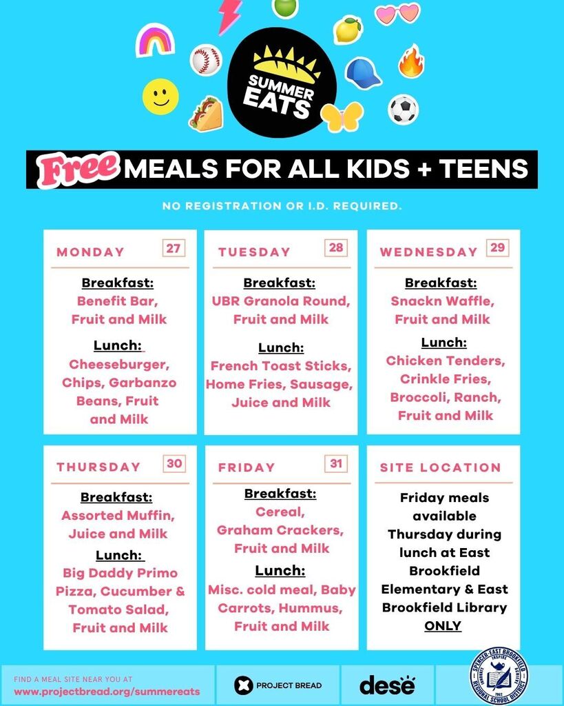week 5 menu