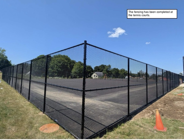 David Prouty High School Building Project Update #257:  progr photos of the tennis courts, conference rooms, commons area, reading room, auditorium, & teacher planning/pre-K. ChooseSEBRSD @MASCSchoolComm @MASchoolsK12 @Mass_SBA 