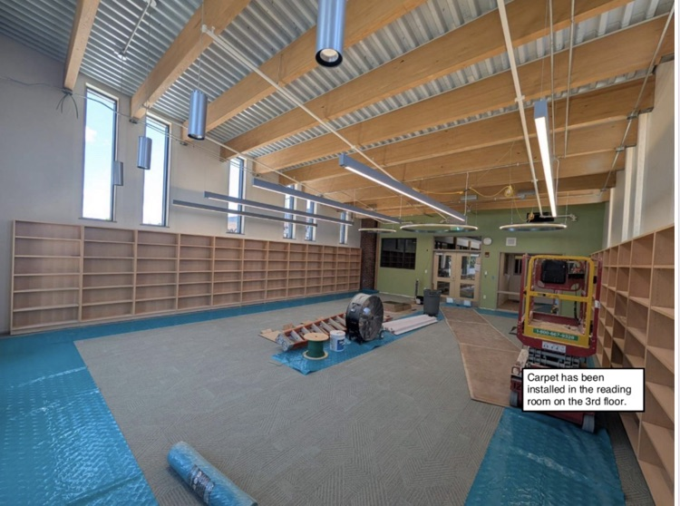 David Prouty High School Building Project Update #257:  progr photos of the tennis courts, conference rooms, commons area, reading room, auditorium, & teacher planning/pre-K. ChooseSEBRSD @MASCSchoolComm @MASchoolsK12 @Mass_SBA 