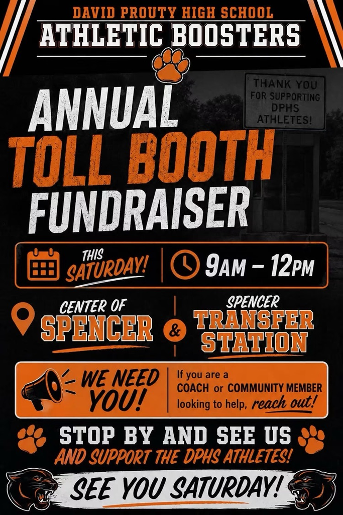 booster fundraiser 2026!