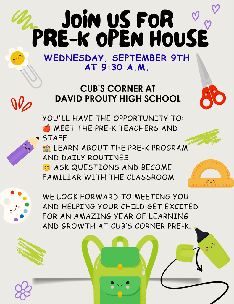 Pre-K Open House 
