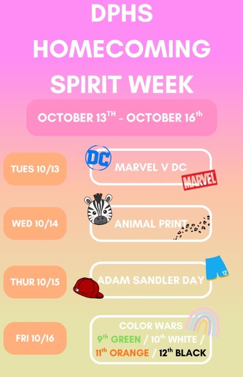 Homecoming Spirit Week