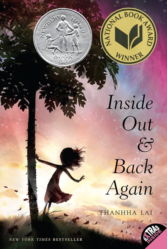 Book cover for Inside Out & Back Again