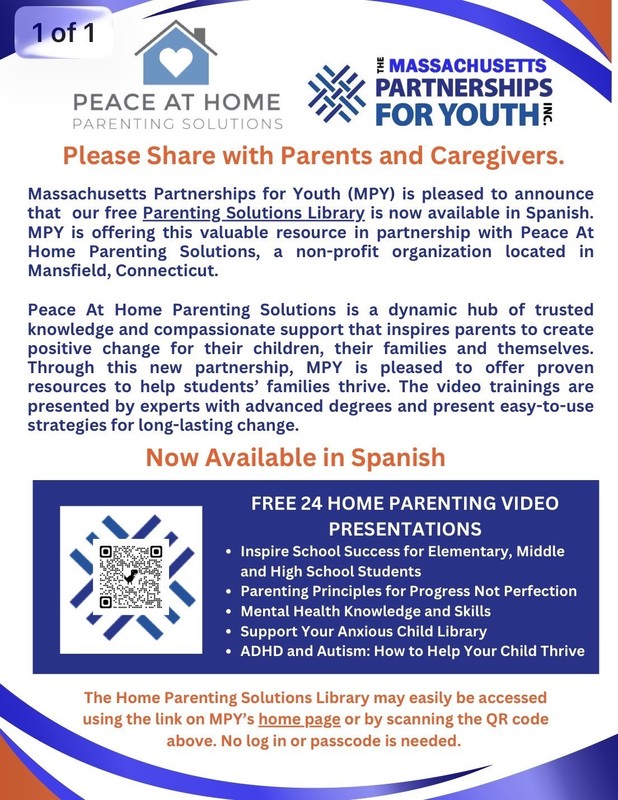 MPY Video Library for Parents/Families!