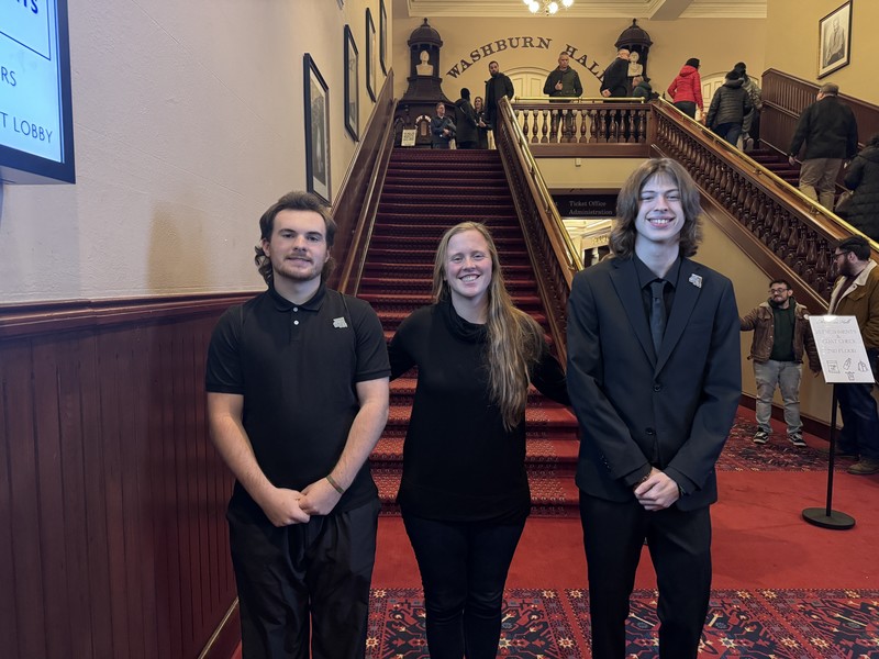  Bradyn LaFountain and Jackson Rutkiewicz with Mrs Forfa 