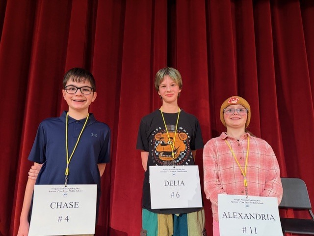 Spelling Bee contestants