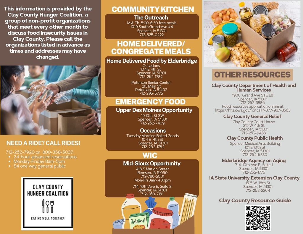 Clay County Community Kitchens, Pantries, and Meals English 2