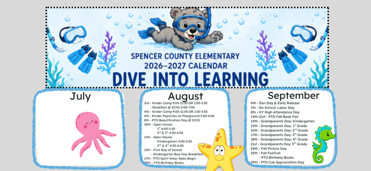 calendar at a glance
