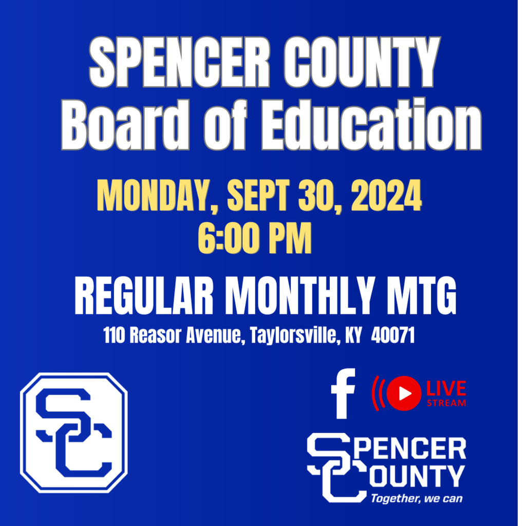Sept 30 BOE Meeting Notice