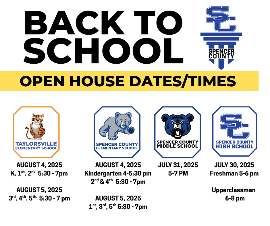 Open House Dates