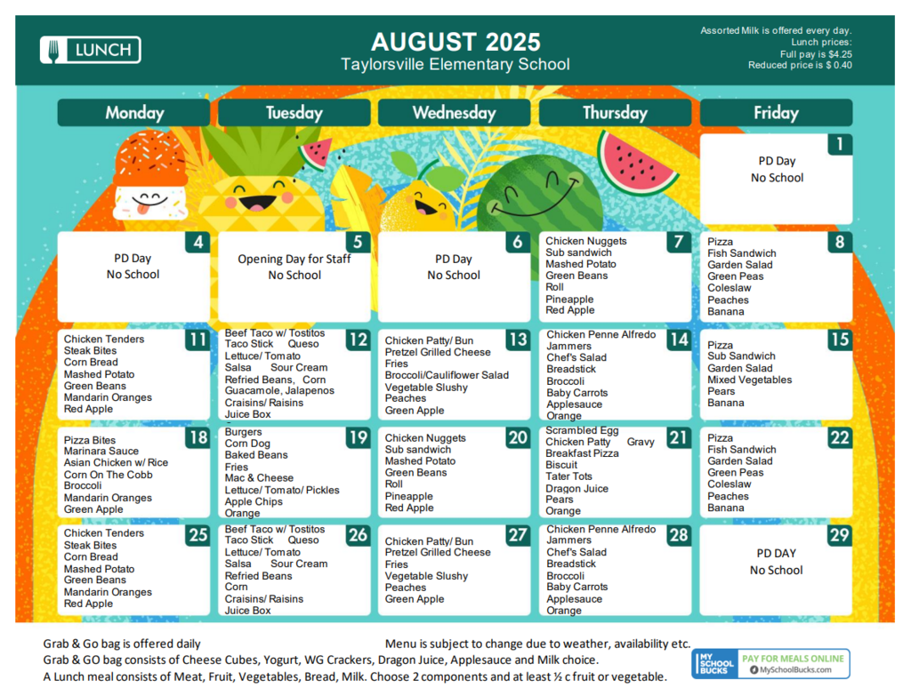August Lunch 2025