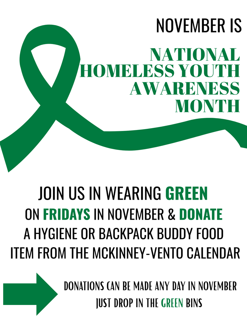 National Homeless Awarness Month
