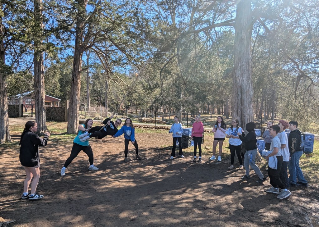 SCMS GT kids at Bernheim Forest