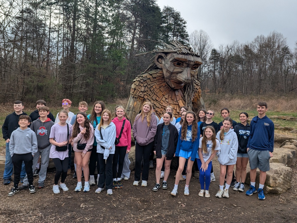 SCMS GT kids at Bernheim Forest