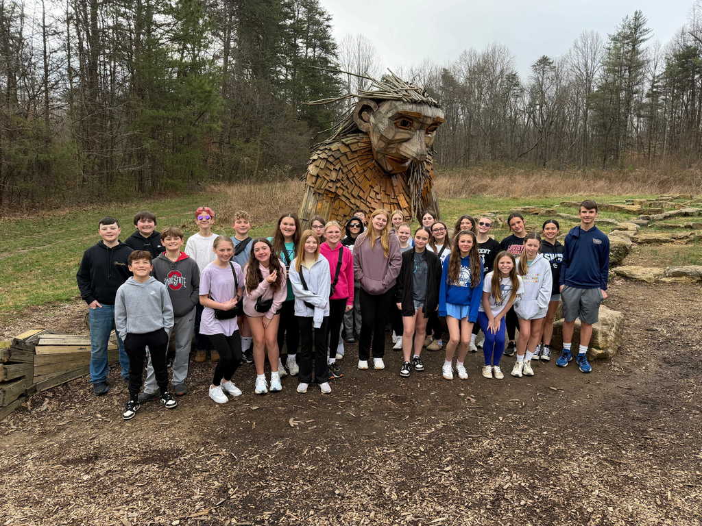 SCMS GT kids at Bernheim Forest