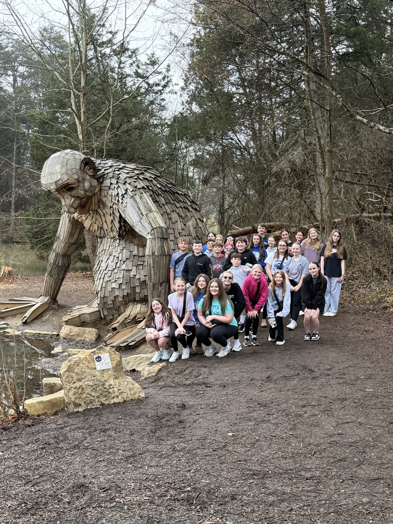 SCMS GT kids at Bernheim Forest
