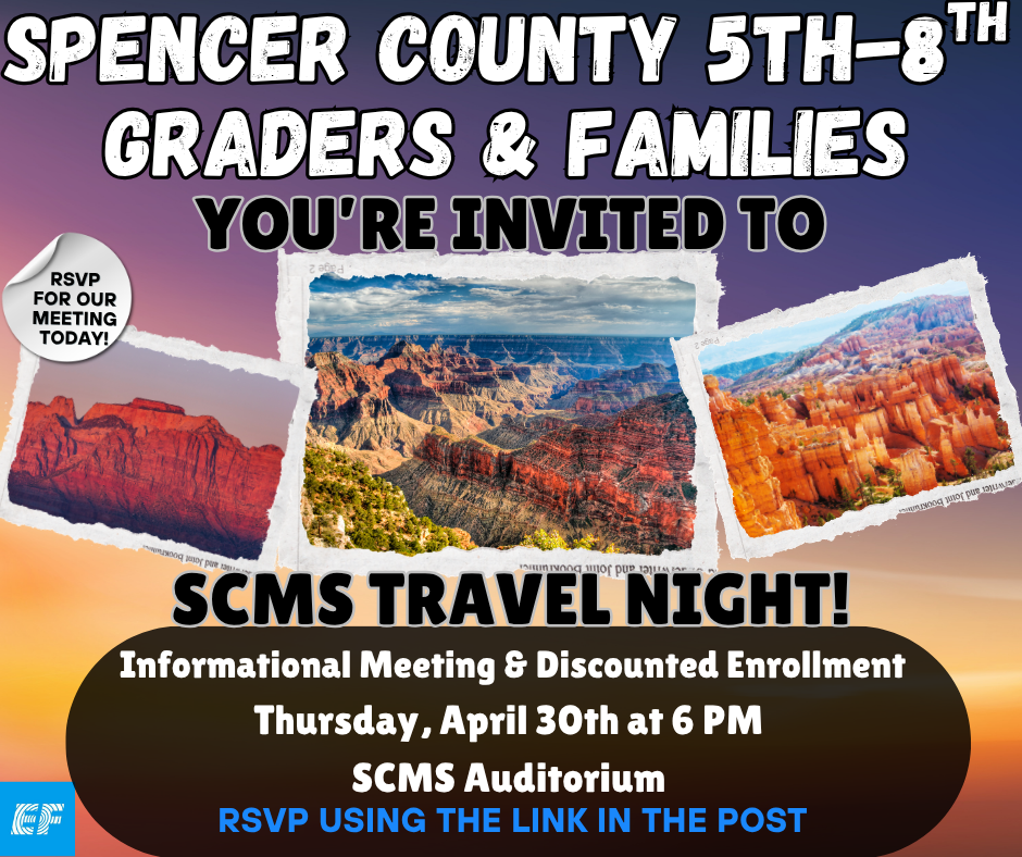 Travel Night Announcement