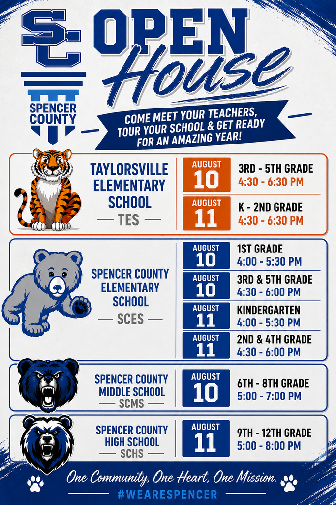 Open House Dates