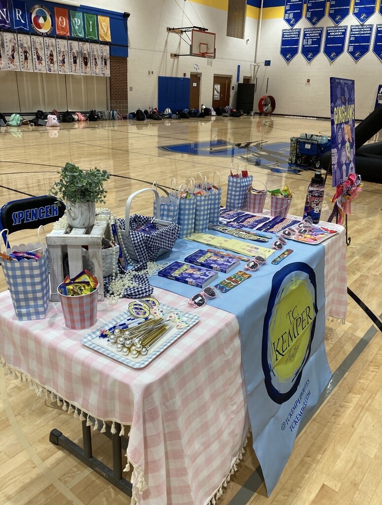 TC Kemper Book Swag Table