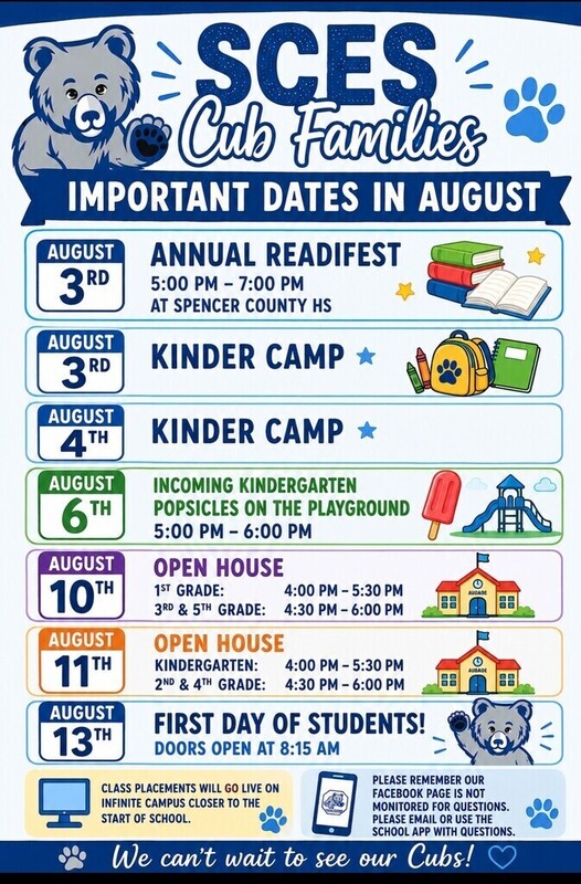 August Important Dates