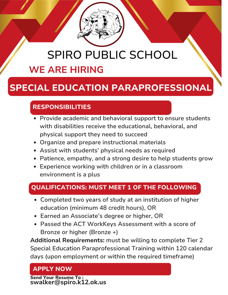 para job opening
