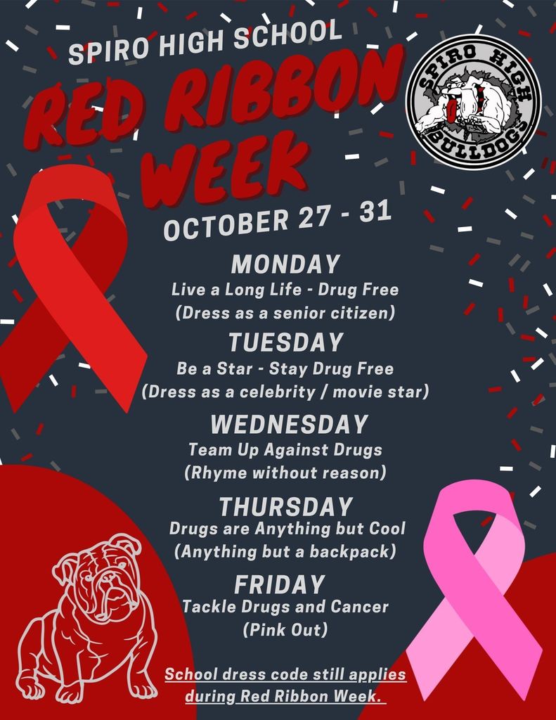 HS red ribbon week flyer