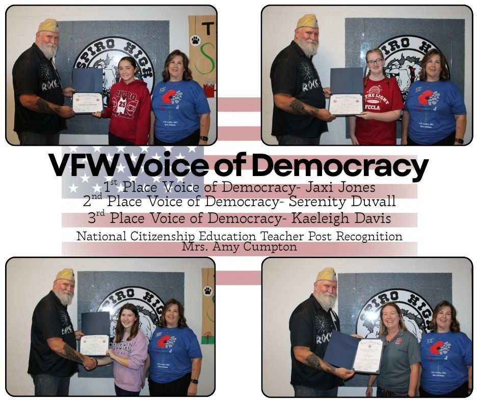 VFW Voice of Democracy Winners