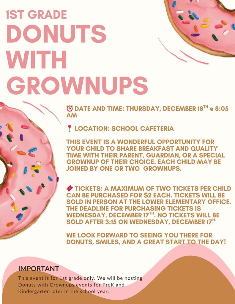 Donuts with Grownups