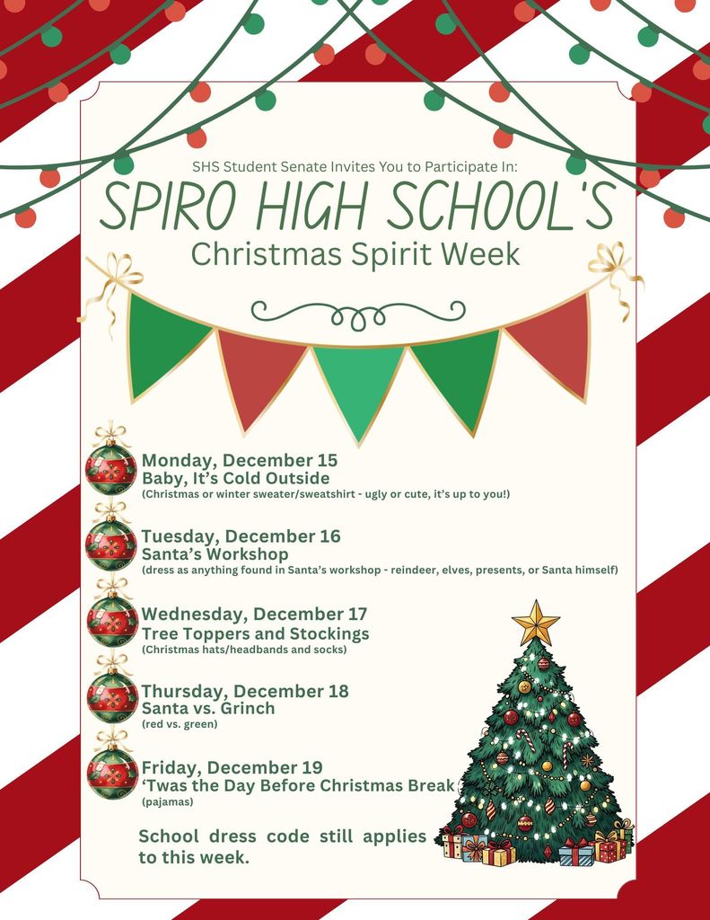 HS Christmas spirit week