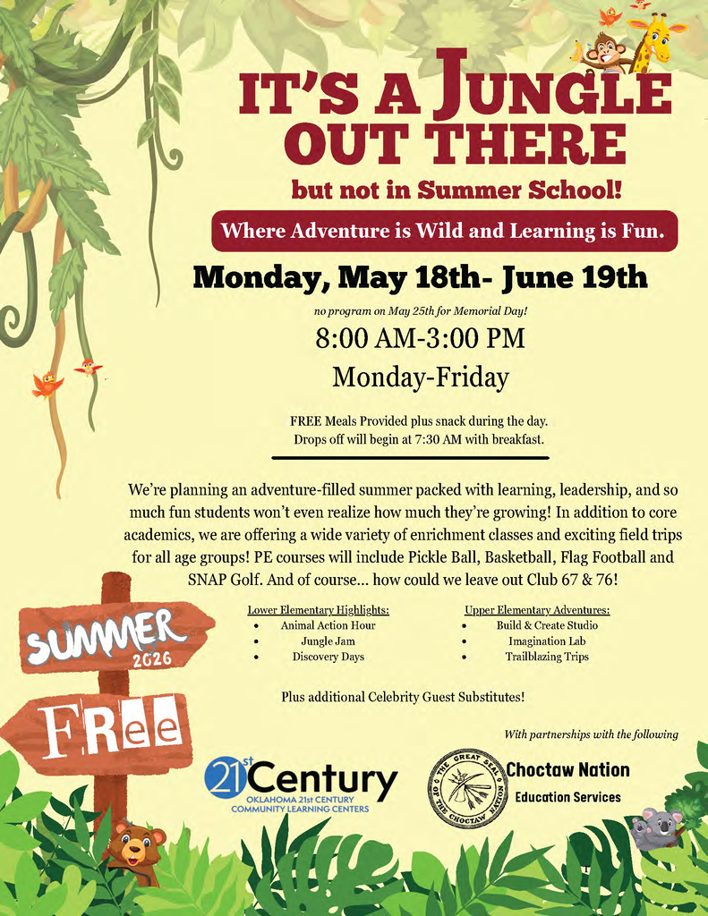 Summer School Information