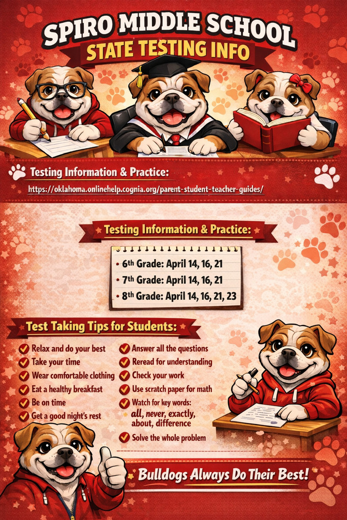 MS state testing info