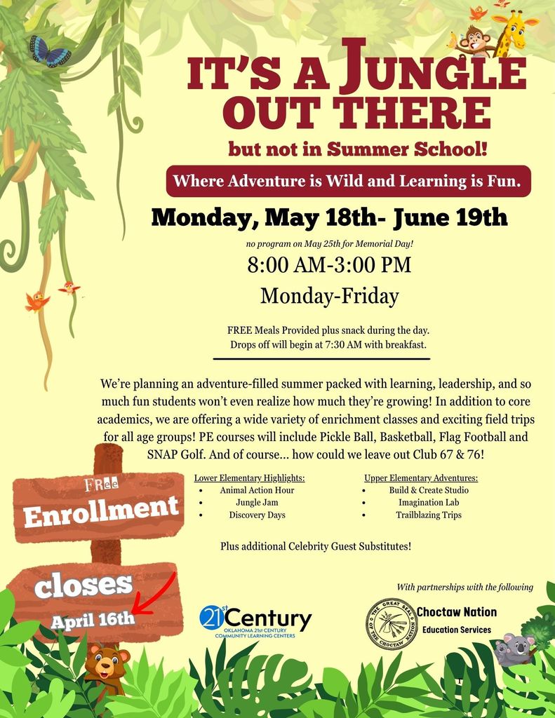 summer school information 