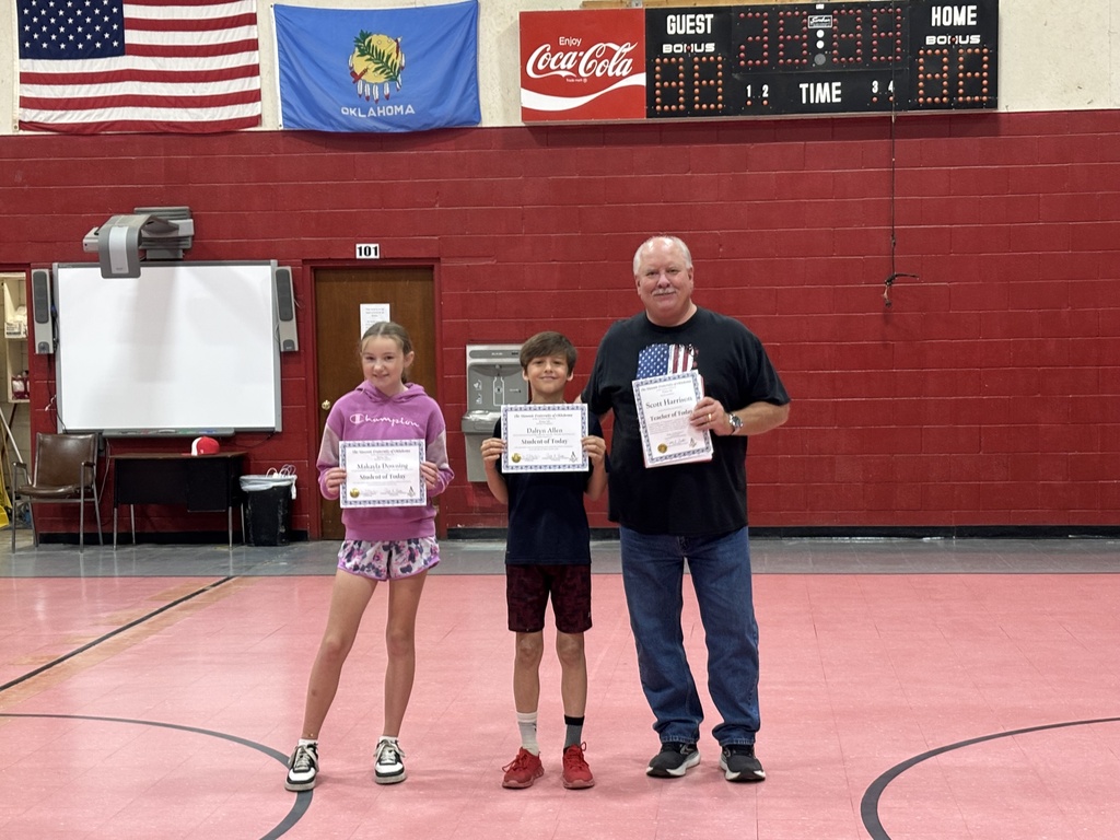 Student and Teacher of the Year.
