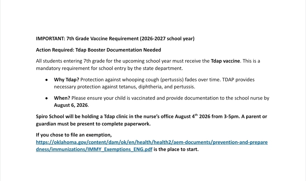 vaccination information