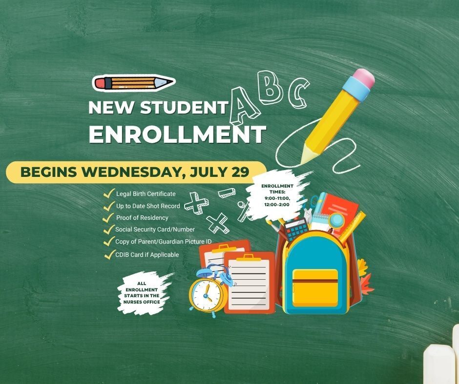 new student enrollment information