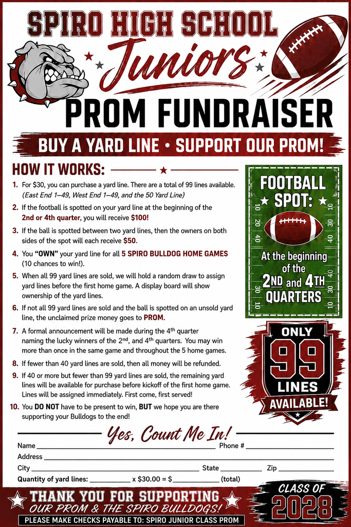 Junior class fundraiser