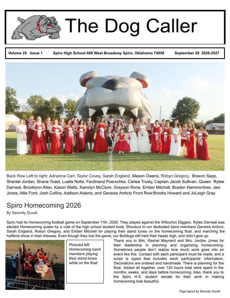 The Dog Caller Issue 1 Sept 2026