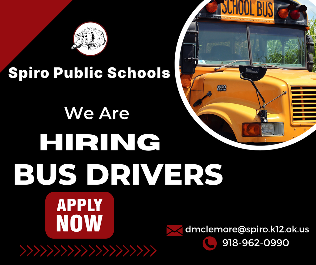 Bus drivers needed.
