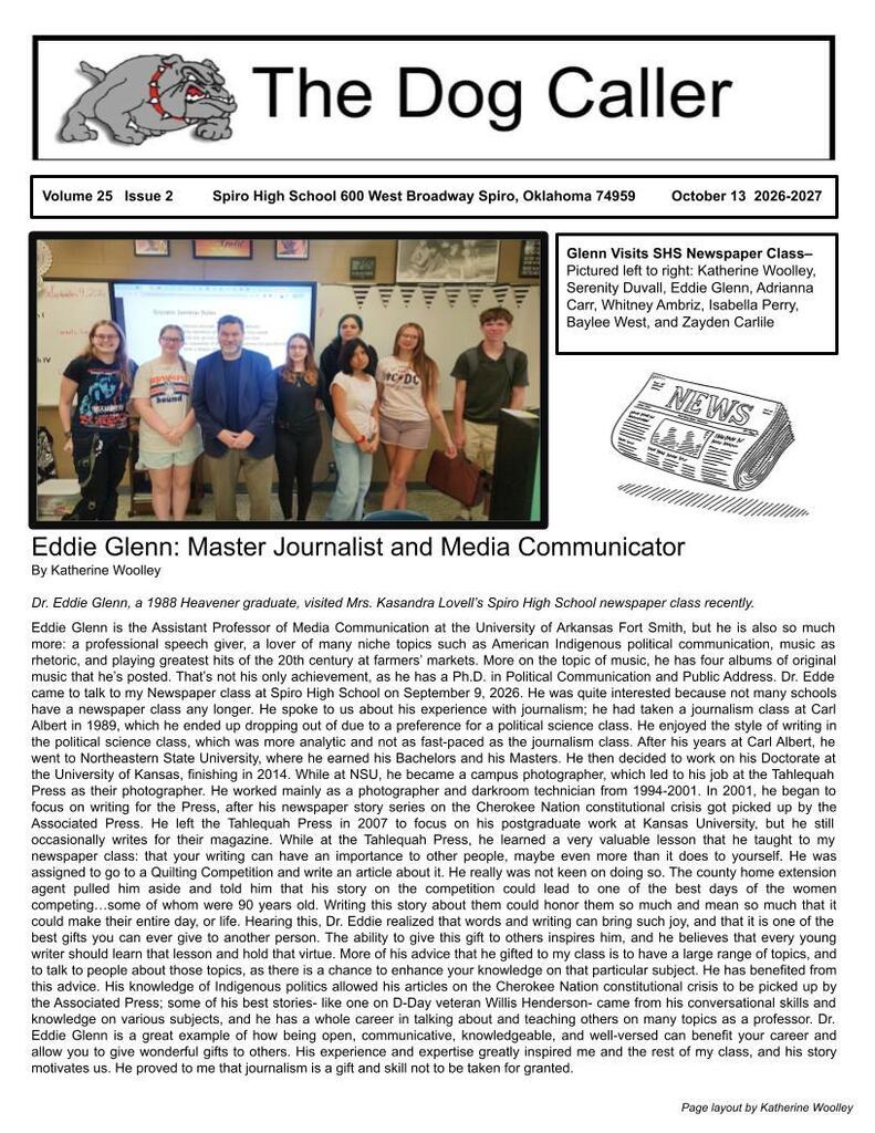 The Dog Caller Issue 2 Oct 2026