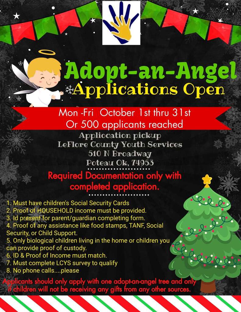 Adopt an Angel Tree Applications Information