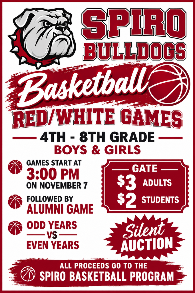 Spiro Basketball Red/white Games