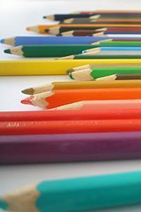 colored pencils