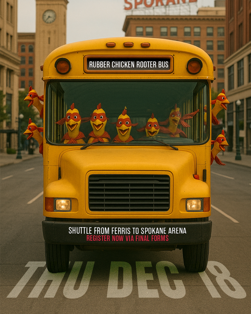 Rubber Chicken Rooter Bus