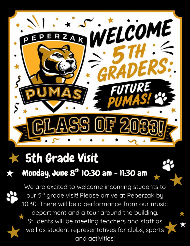 5th grade visit